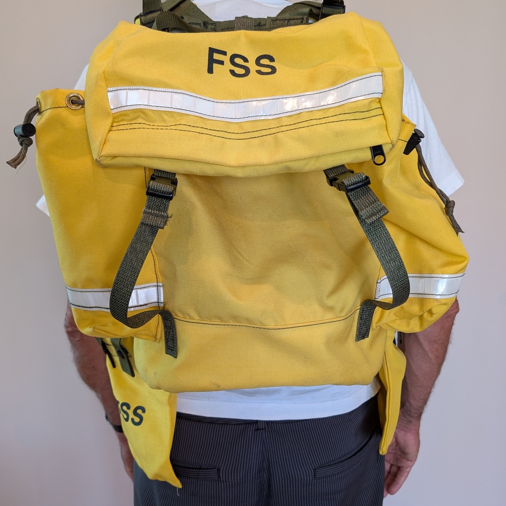 Vintage FSS US Forest Service Backpack
